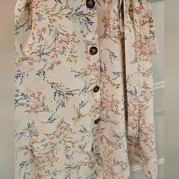 Wildflower Floral Button Dress Sz M - Picture 5 of 7